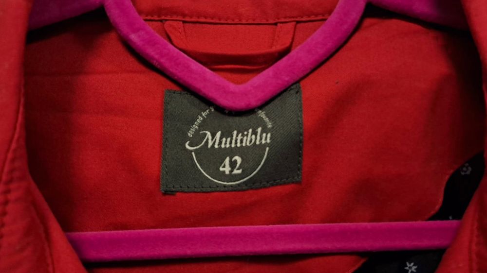 Trench roșu mărimea XL