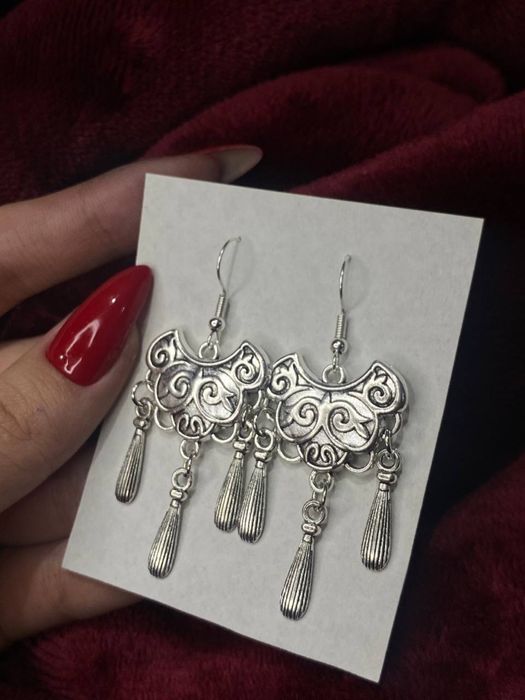 Казахские национальные серьги