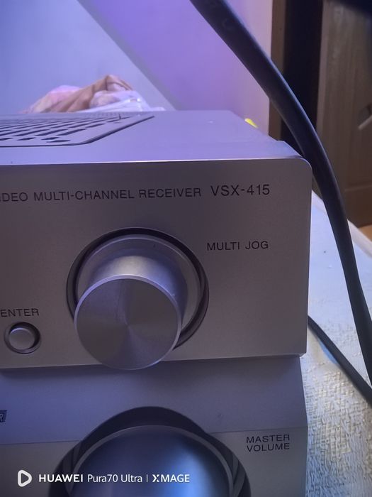 Receiver AV 5.1 Pioneer VSX-415 + Telecomandă dedicată 1:1 (DTS, Dolby Digital)