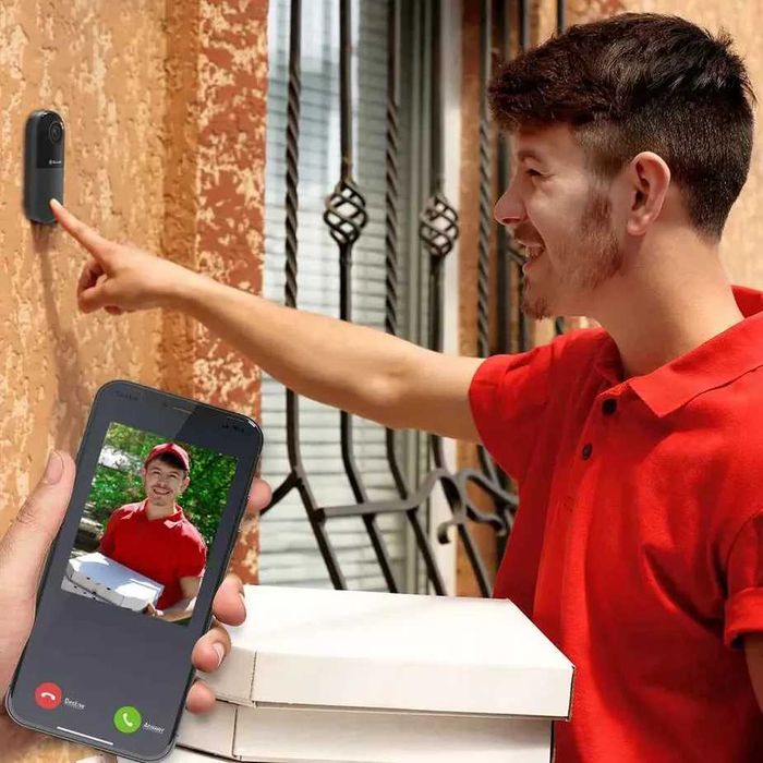 Video interfon sonerie WI Fi Tellur, instalare pe telefon