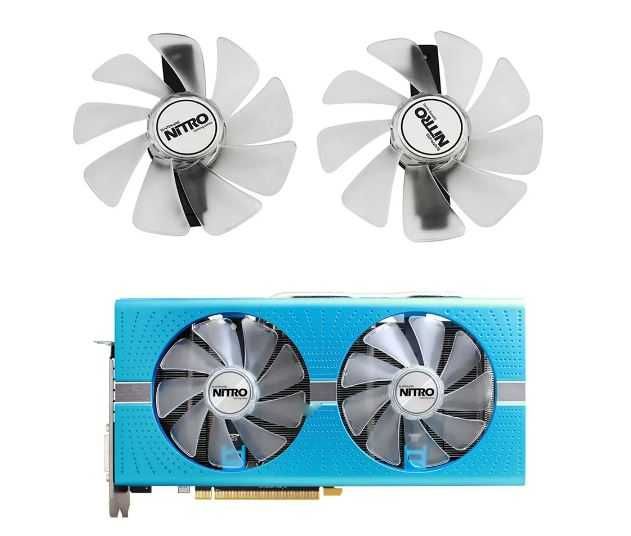 Set 2 ventilatoare NITRO Special Edition Fan, Albastru CF1015H12D 95mm