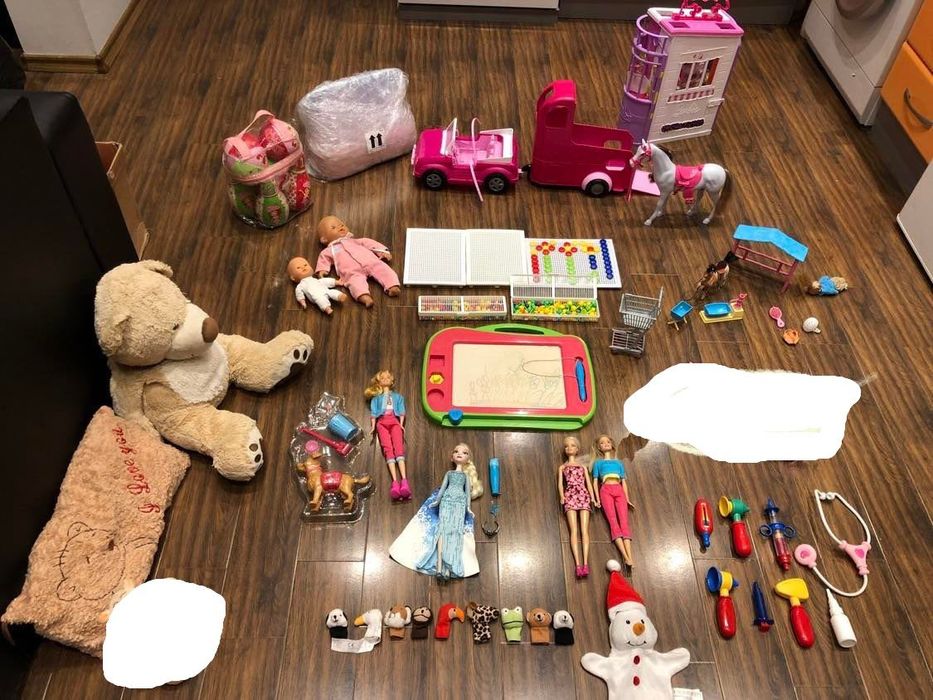 Barbie,Барби,къща,Елза,клиника,вана,играчки за момичета,мозайка