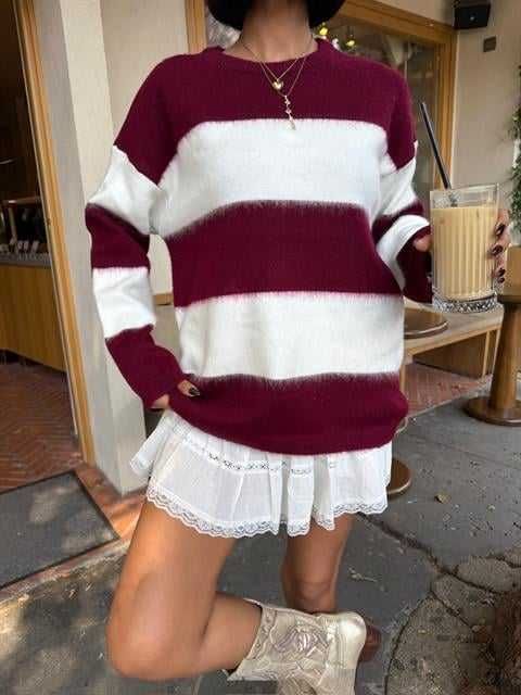 Дамски Пуловер овърсайз модел