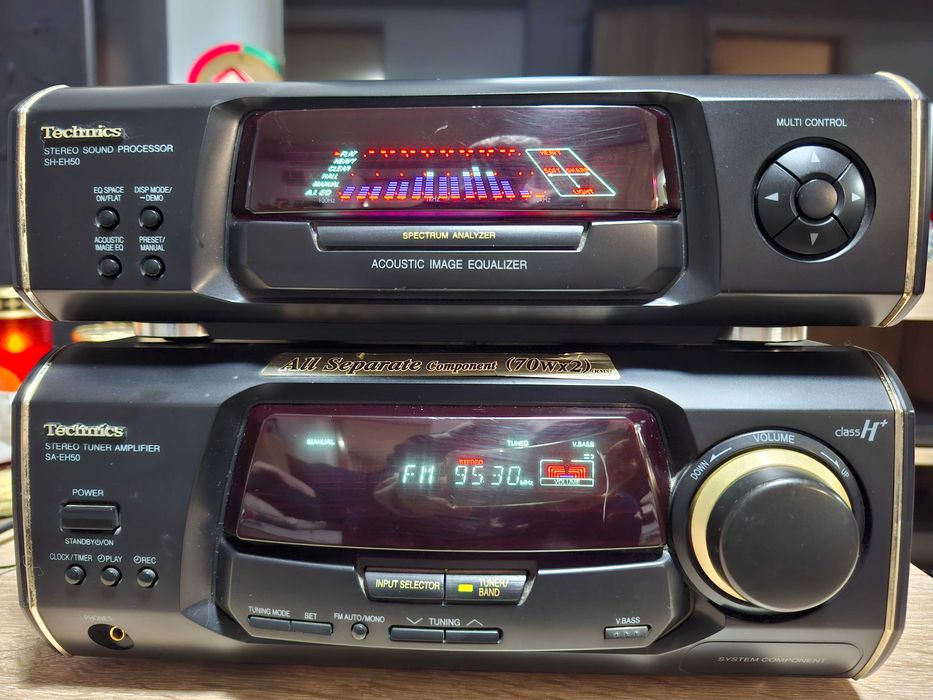 Technics SA-EH50 Amplituner , Technics SH-EH50 Egalizator .