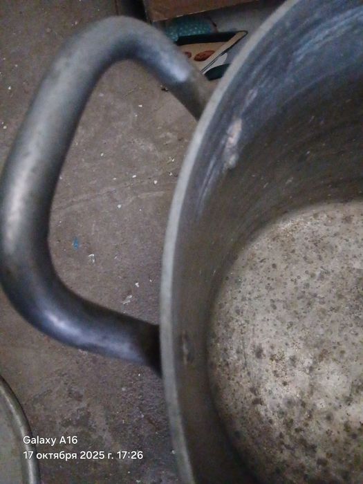 Продам алюминевую кастрюля 30 л.