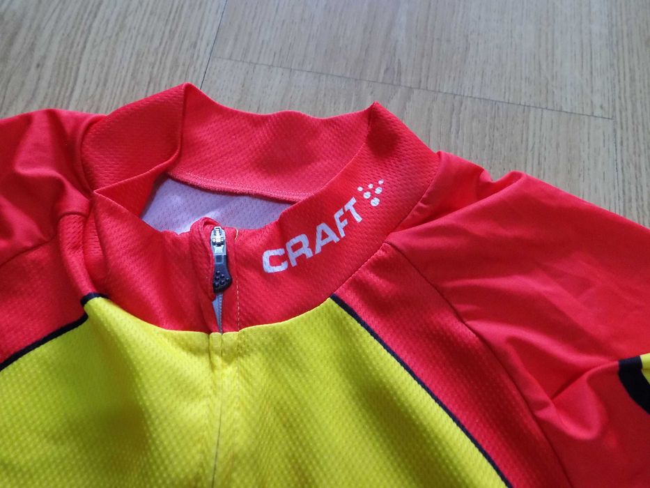 вело джърси craft тениска екип мъжко шосейно колоездене оригинално M