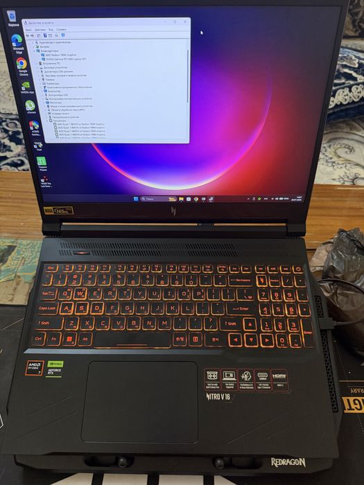 Acer Nitro V 16  RTX 4060 32GB DDR5 SSD 512GB