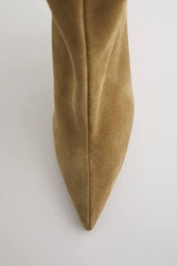 Cizme Zara piele naturală. Masura  38