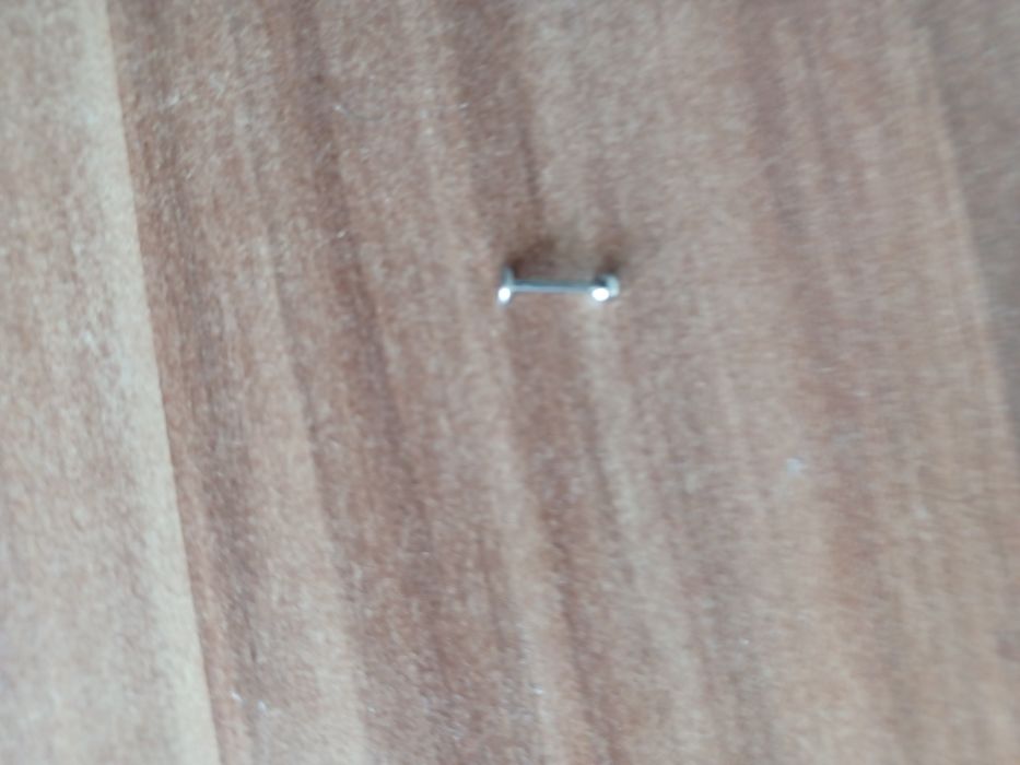 Обеца за нос и ухо титан