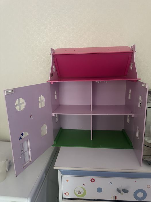 Продам кукольный домик дерево полносью ЭКО