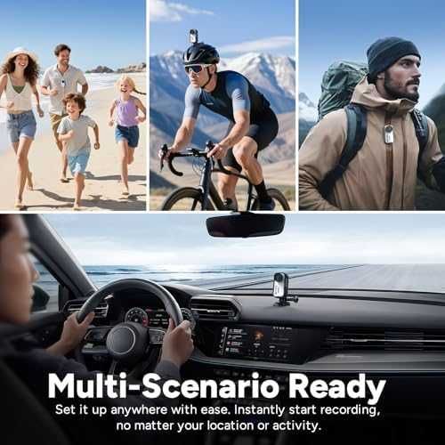 Нова Водоустойчива 4K камера с 6-осна стабилизация 64GB памет зуум