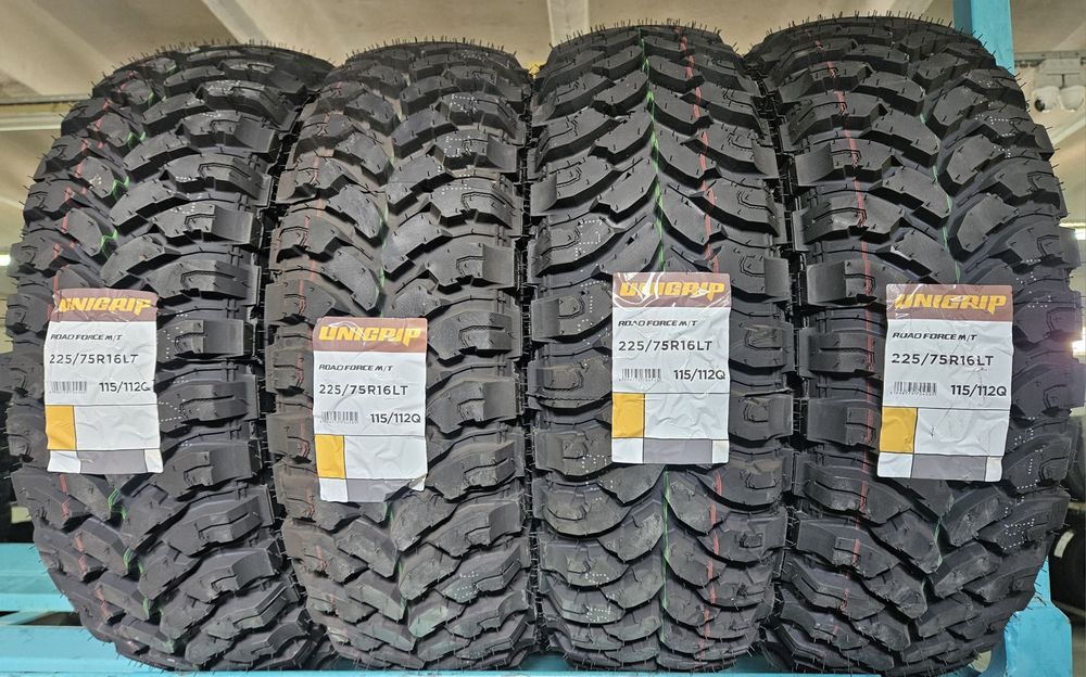 225/75 R16, 115Q, UNIGRIP M/T, Anvelope Mud Terrain M+S