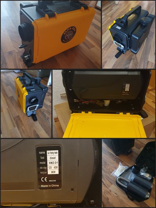 Sirocou, încălzitor pe motorină 8kw