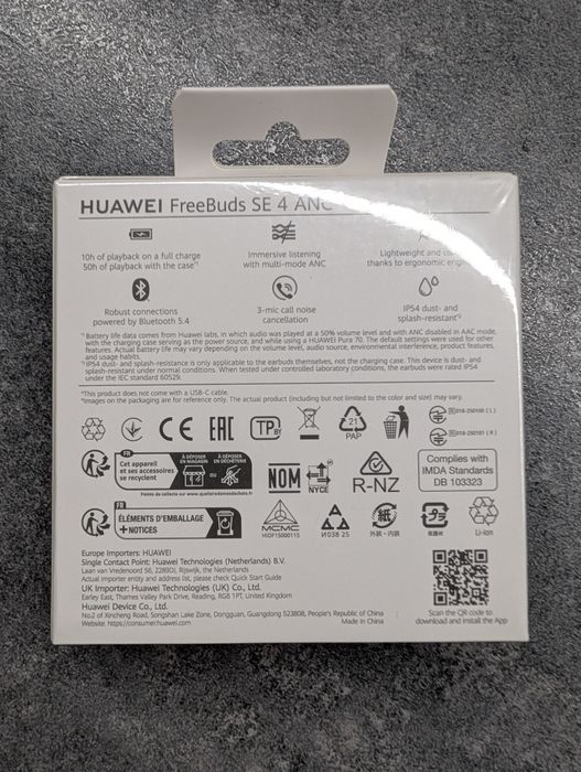 Слушалки huawei freebuds se 4