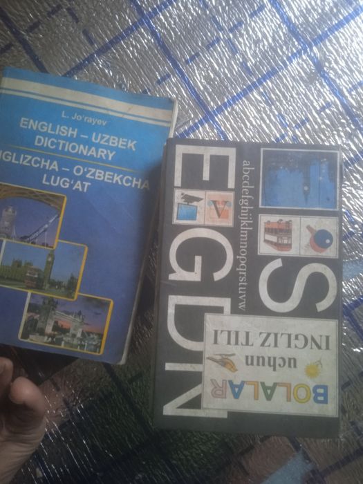 3 Kitob ingliz oʻzbekcha tarjima lugʻat