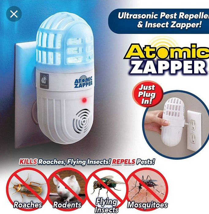 ⁹⁵Tаракан, Клопа сичкон ва хашаротларни йукотувчи ультразвуков  Раптер