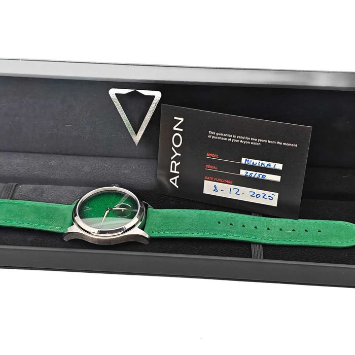 Aryon Watch Minimalist Green