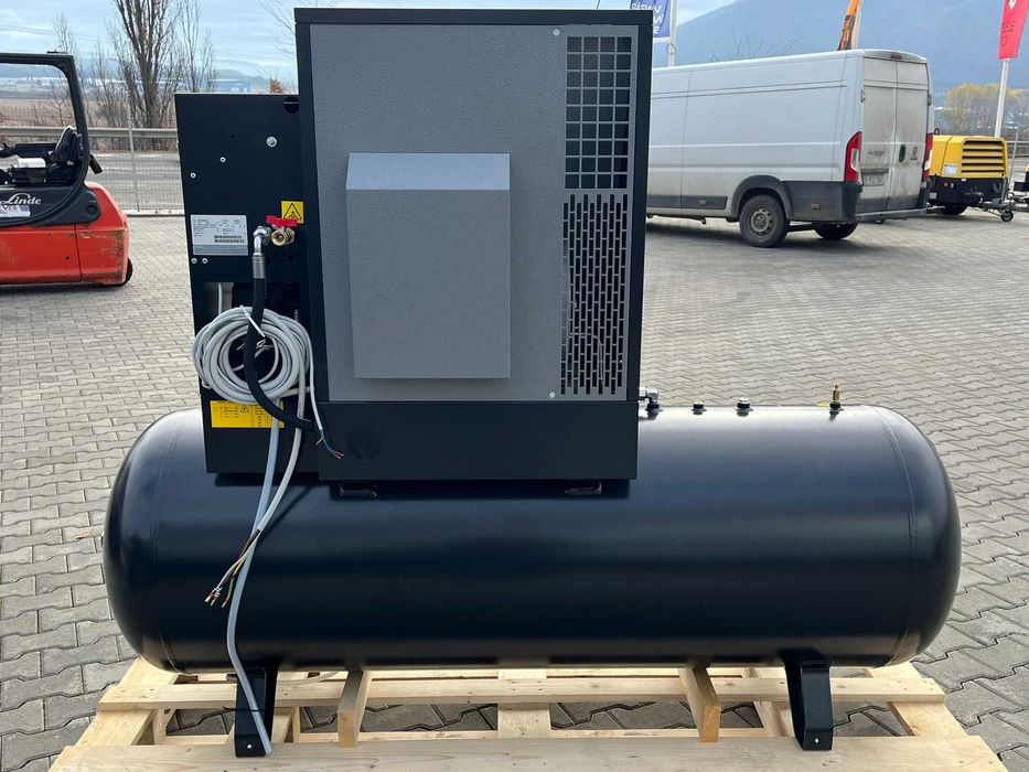 Compresor cu surub NOU BALMA BRIO 7.5KW 10 BAR 500 L cu uscator de aer