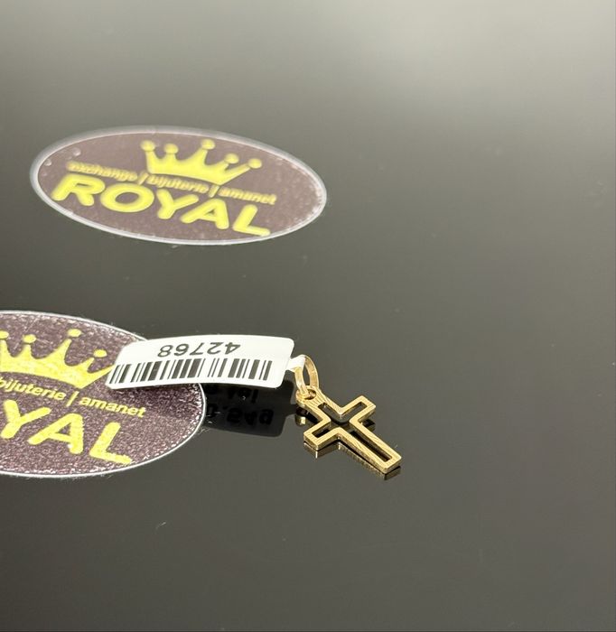 Bijuteria ROYAL : Pandantiv AUR 14K NOU / 0.54 GR