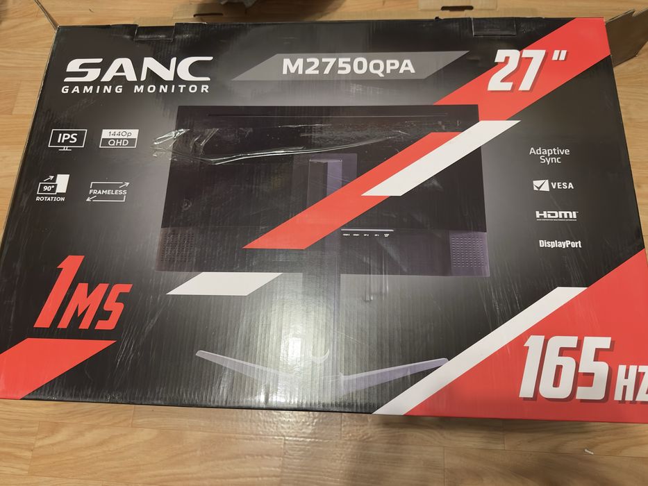 Монитор Sanc m2750qpa с дефектом