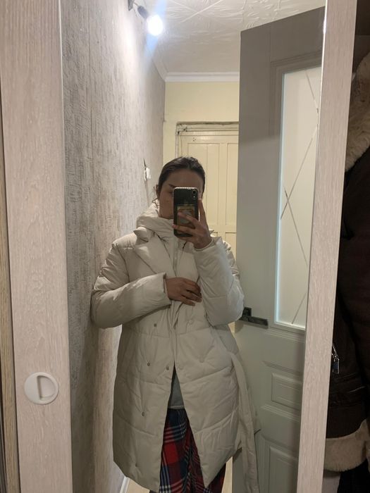 Куртка белая демисезонка