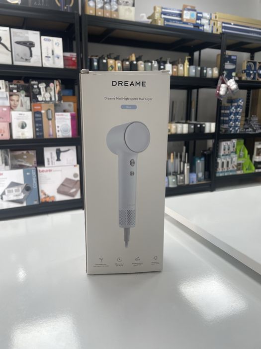 Dreame Mini High-Speed Hair Dryer Blue | Високоскоростен сешоар | Нов + 12 м. гаранция