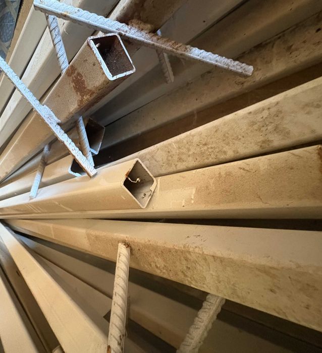 Stalpi de gard NOI PREMIUM sablati si vopsiti ELECTROSTATIC