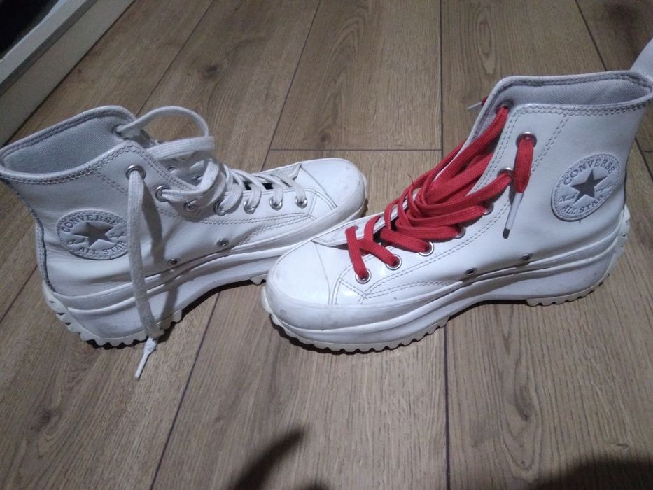 Converse бели кецове