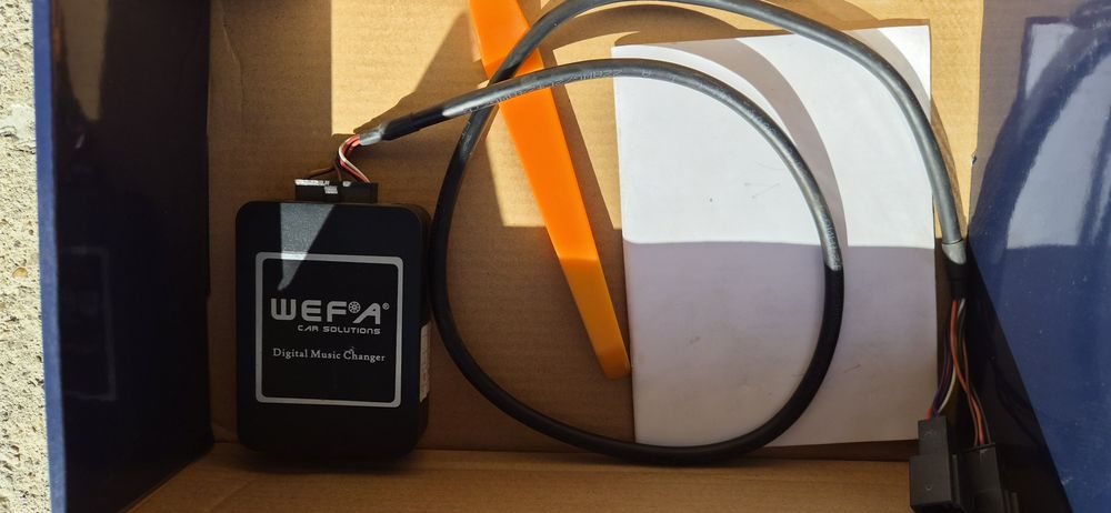 WEFA Bluetooth USB AUX дигитален чейнджър за BMW X5 E53