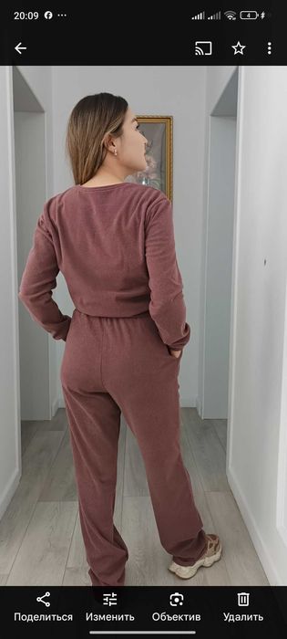Двойка брючный ткань кашемир