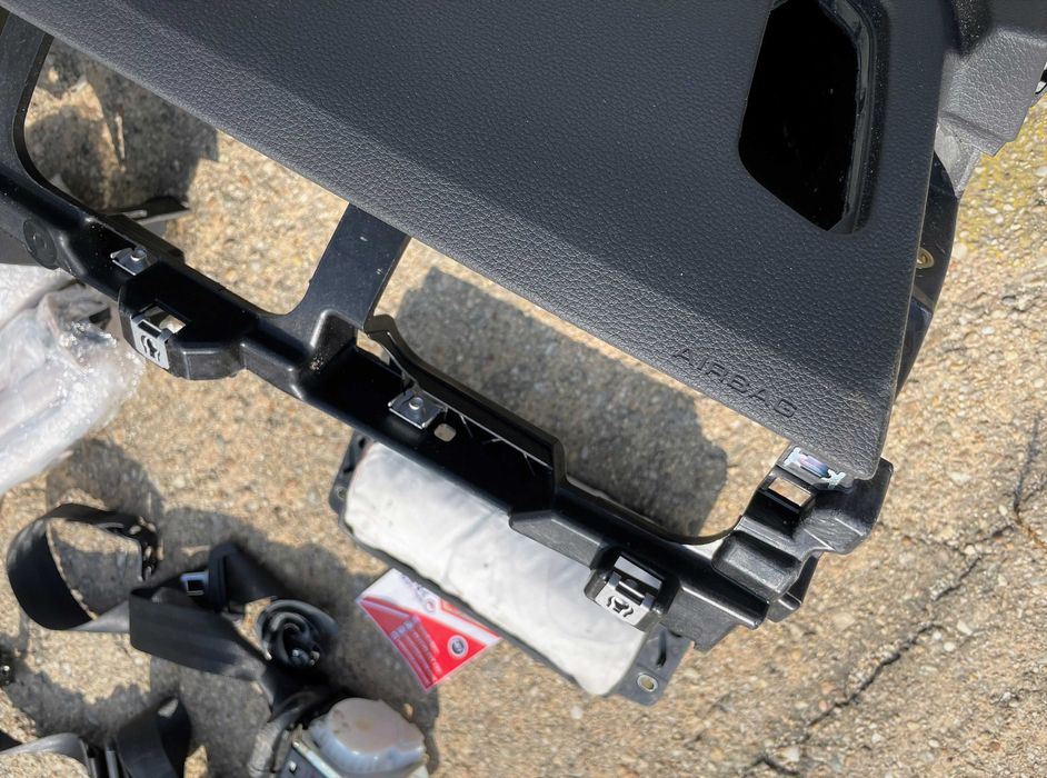 Audi Q7 4m Q8 plansa bord kit airbag volan pasager cortina set centuri