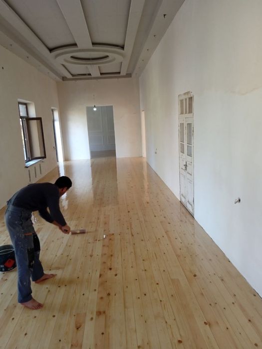 Шлифовка полов и паркет