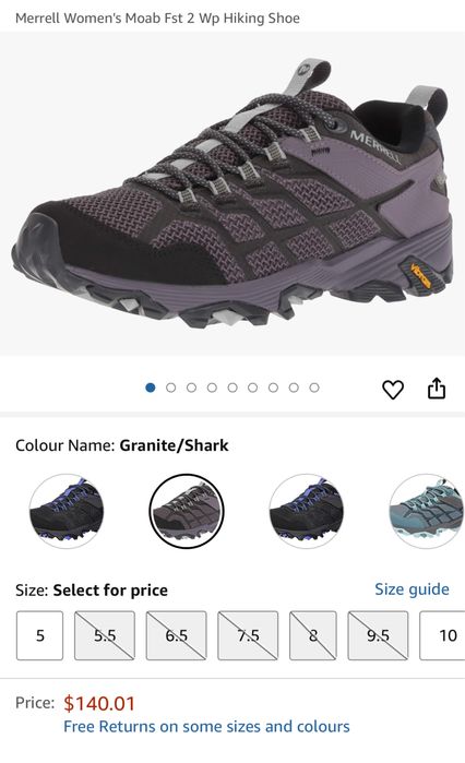 Туристически обувки MERRELL GORE-TEX VIBRAM .Номер 37.5