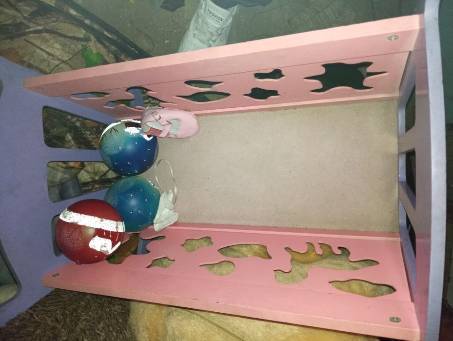 Кроватка для кукол дерево