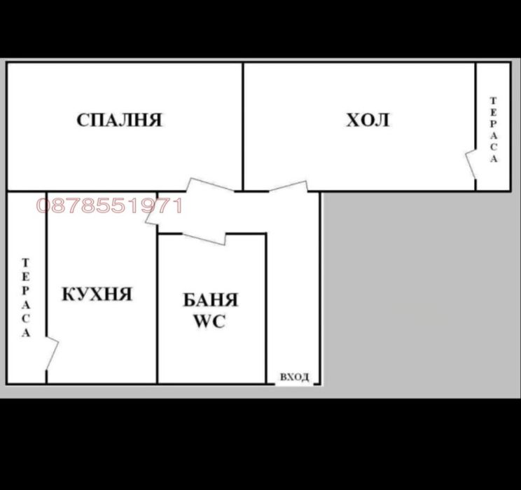 Продава се Двустаен апартамент в Монтана, Младост 2 - 61 кв.м за 1255 €/кв.м - Снимка #7
