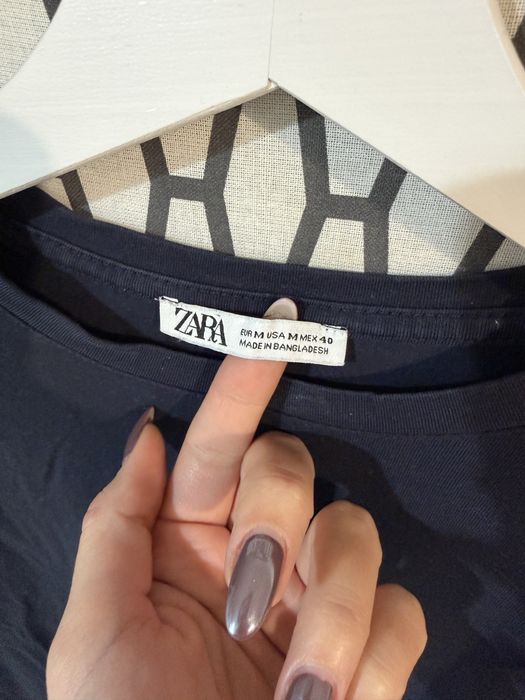 Tricou bleumarin Zara barbati