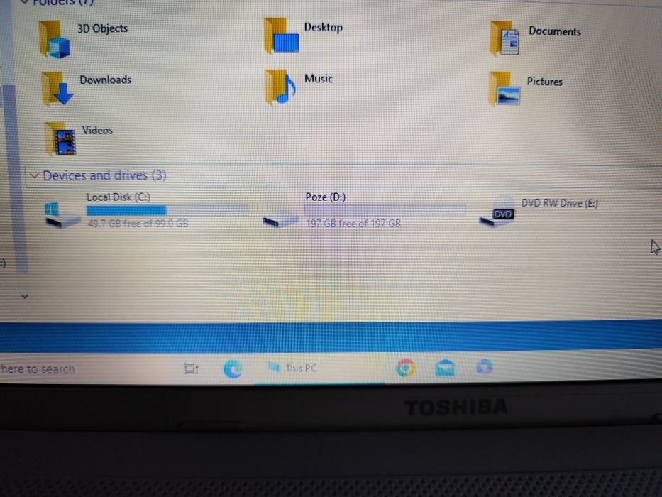 Laptop Toshiba personal