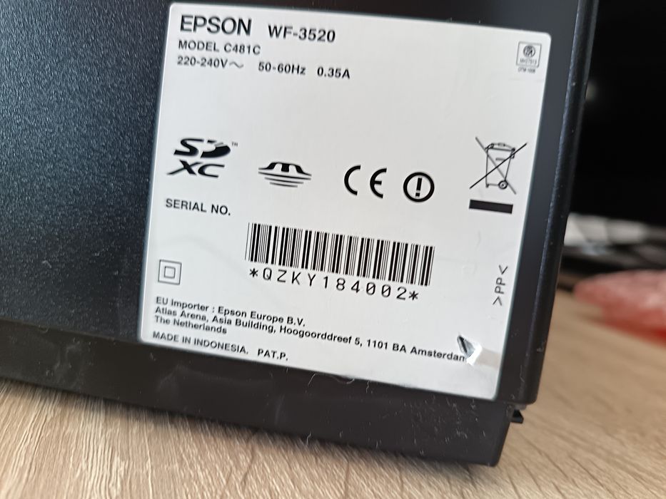 Epson WF 3520 multi