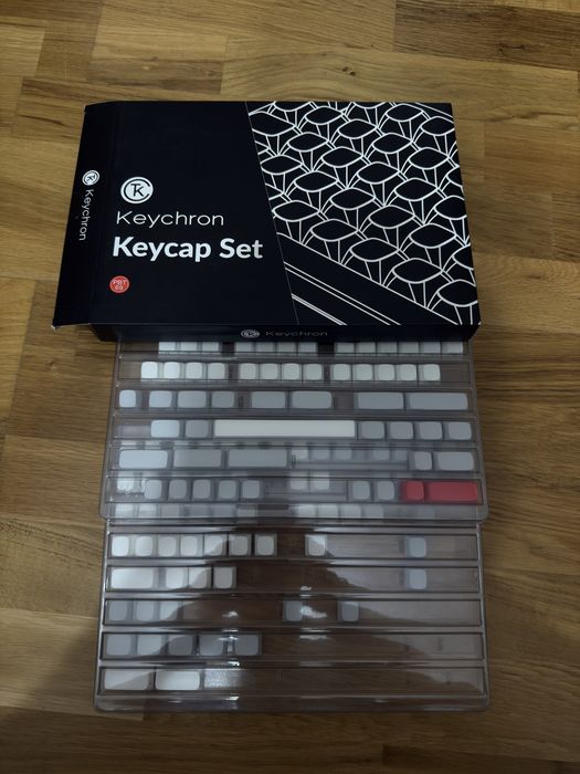 Keychron Keycap Set Double-Shot PBT, OSA, side-printed shine-through