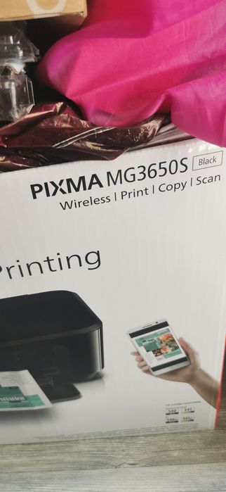 Многофункционален цветен  ринтер/скенер Canon Pixma MG3650S