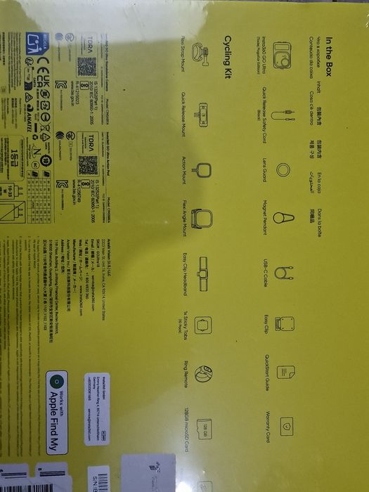 Cameră de acțiune Insta360 - GO Ultra Premium Cycling Bundle, 4K,