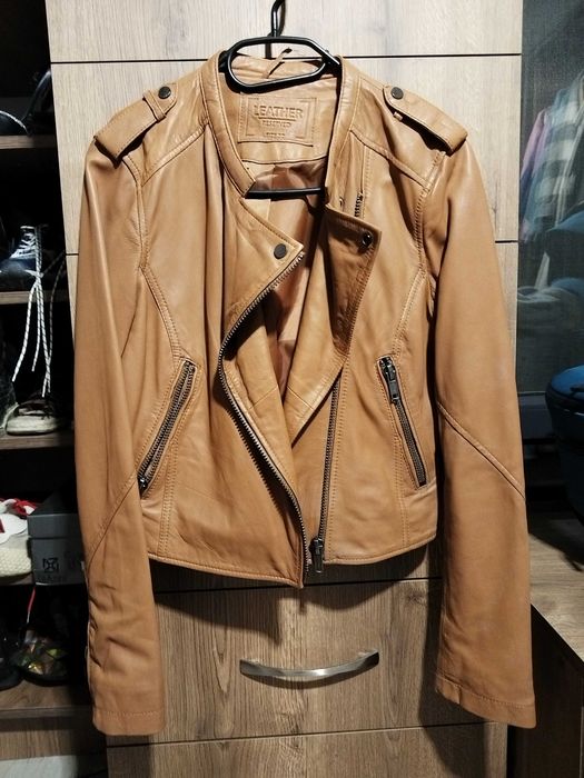 Яке от естествена кожа