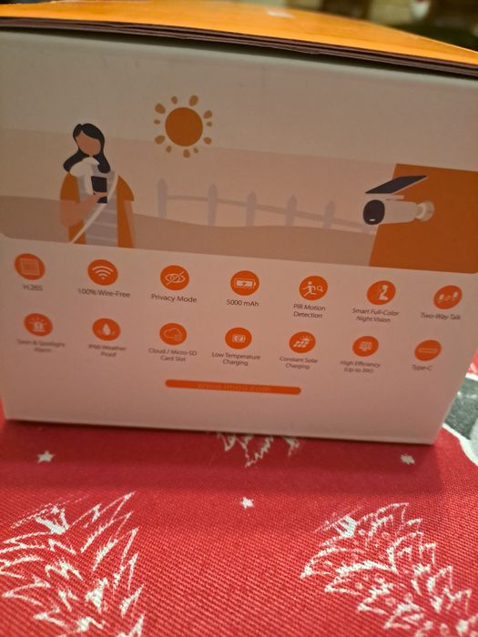 Camera exterioara panou solar Imou