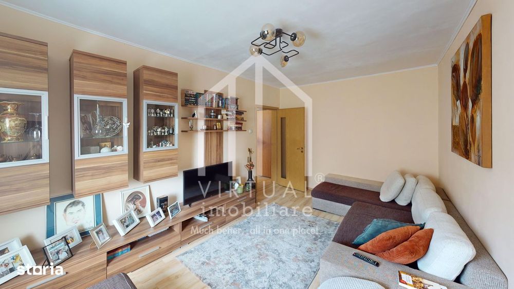 Apartament de vanzare in Sibiu cu 3 camere 65 mp utili, bloc cu lift