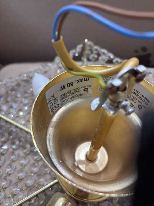 Продам люстру Хрусталь. Багемия