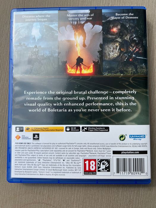 Demon's Souls, игра за PlayStation 5, PS5, нова