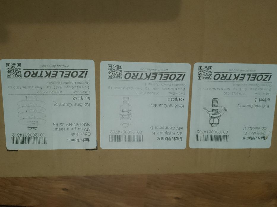 Вентилни отводи 20 kv