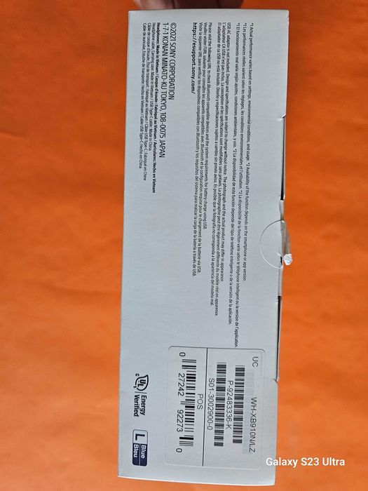 Слушалки SONY WH-XB910N Extra Bass