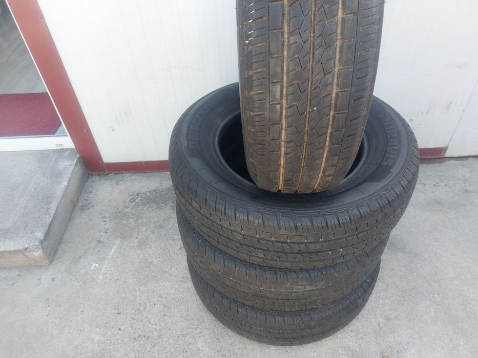 125 lei bucata! Set anvelope de vara 215 65 16C Bridgestone Duravis