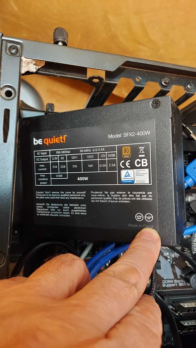 Unitate PC Gigabyte Z490m ,I3 ,8g ram ,SSD Samsung,sursa Be Quiet